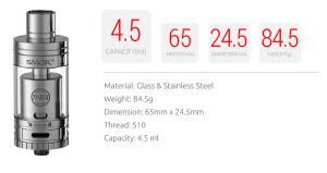 SMOK TF-RTA Tank G4 Stainless ― Eco-Life