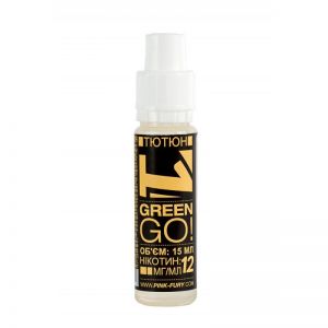 Рідина для електронних сигарет Pink-Fury GREEN GO Тютюн 15 мл ― Eco-Life