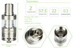 Атомайзер Eleaf iJust 2 Mini 2 ml Silver