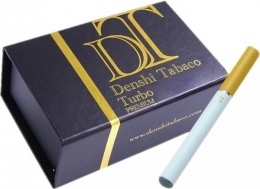 Електронна сигарета Denshi Tabaco Turbo Premium біла