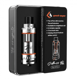 Geekvape Griffin 25 RTA Standard Silver ― Eco-Life