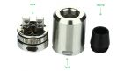 Атомайзер GeekVape Tsunami 24 RDA Steel