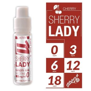 Рідина для електронних сигарет Pink-Fury SHERRY LADY Вишня 15 мл ― Eco-Life
